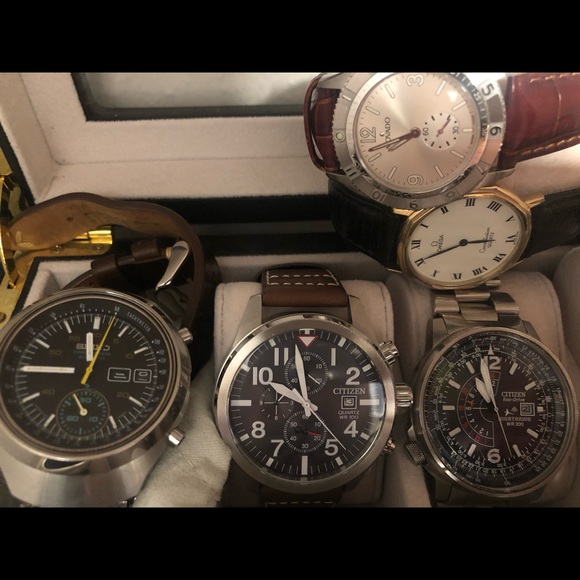 Seiko Movado Breitling Raymond Weil Citizen C.Ward - Picture 3 of 8